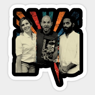 June Diane,Paul Scheer,Jason Mantzoukas Sticker